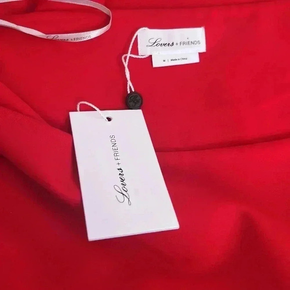 Lovers + Friends Revolve One Shoulder Formal Mini Dress NWT Medium - Picture 4 of 5